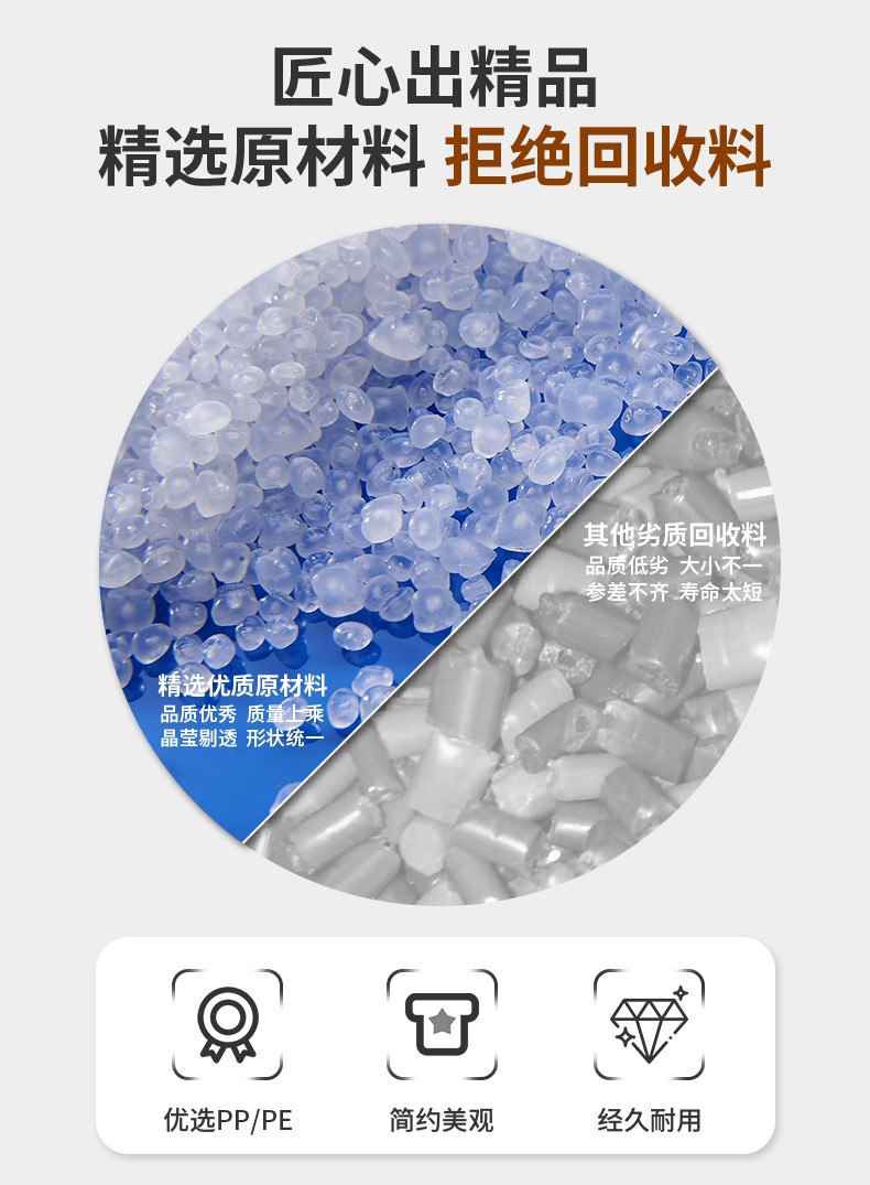 300/500/720ml四方上罩瓶PET撞色洗護瓶包材洗發沐浴露瓶