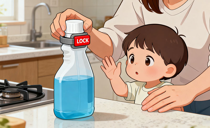 家清產(chǎn)品兒童安全鎖 給孩子一道防誤觸保護 家清產(chǎn)品兒童安全鎖 給孩子一道防誤觸保護